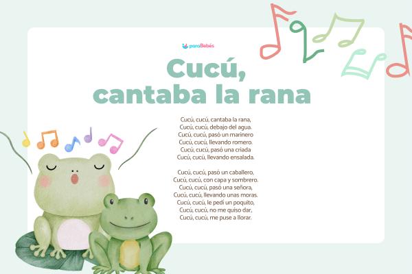 Canciones infantiles populares - Cucú, cantaba la rana 