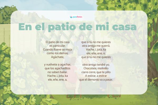 Canciones infantiles populares - En el patio de mi casa 