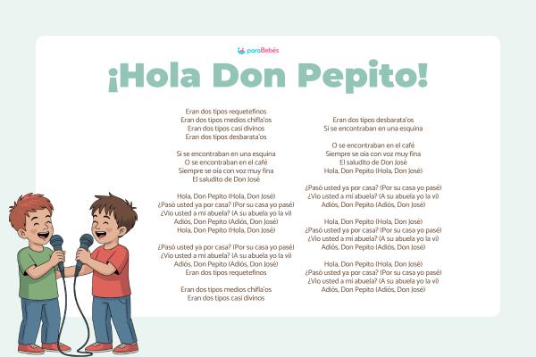 Canciones infantiles populares - Hola Don Pepito 