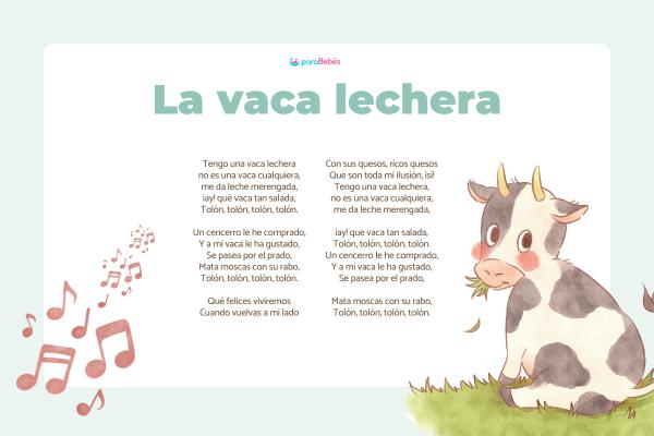 Canciones infantiles populares - La vaca lechera