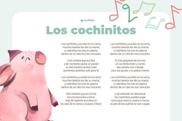 Canciones infantiles populares - Los cochinitos