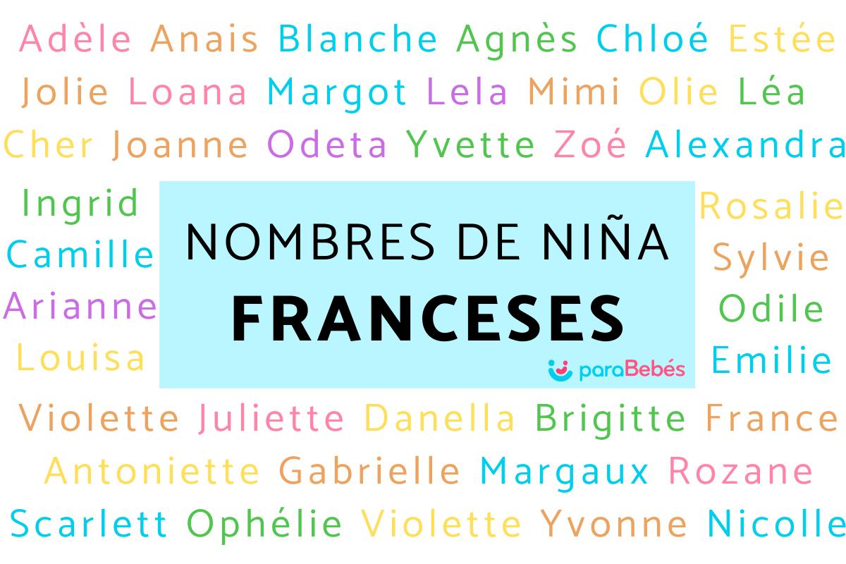 Nombres de niña franceses y su significado