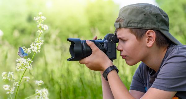 Ejemplos de actividades extraescolares para niños - Fotografía