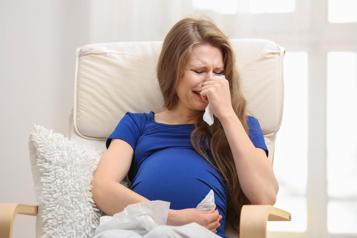 ¿Qué siente el bebé cuando la madre llora?