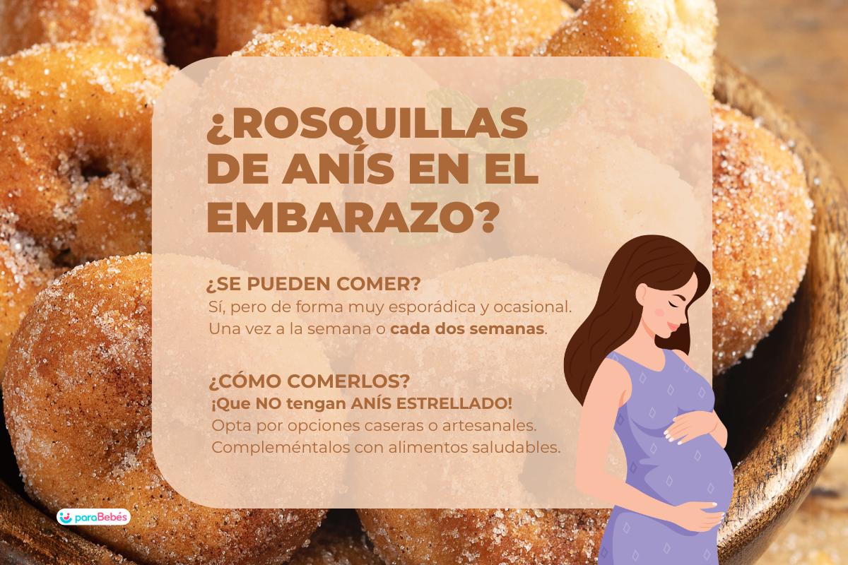 Rosquillas de anís en el embarazo, ¿son seguras?