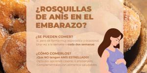 Rosquillas de anís en el embarazo, ¿son seguras?