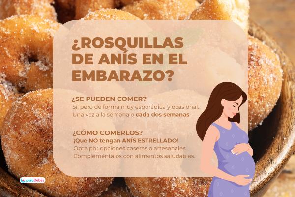 Rosquillas de anís en el embarazo, ¿son seguras?